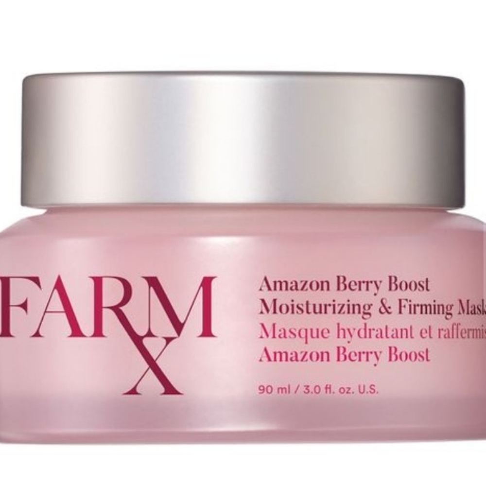 Avon FarmX Amazon Berry Boost Moisturizing & Firming Mask 90ml New